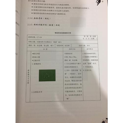 中国青少年儿童足球训练大纲