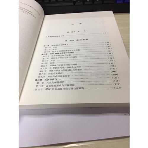 人体损伤致残程度分级适用指南