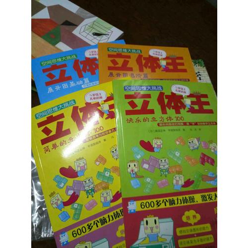 空间思维大挑战:立体王(共4册 基础入门篇)
