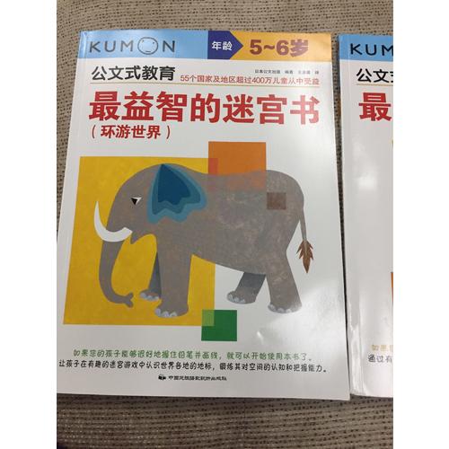 公文式教育：最益智的迷宫书套装（全3册）（5-6岁）
