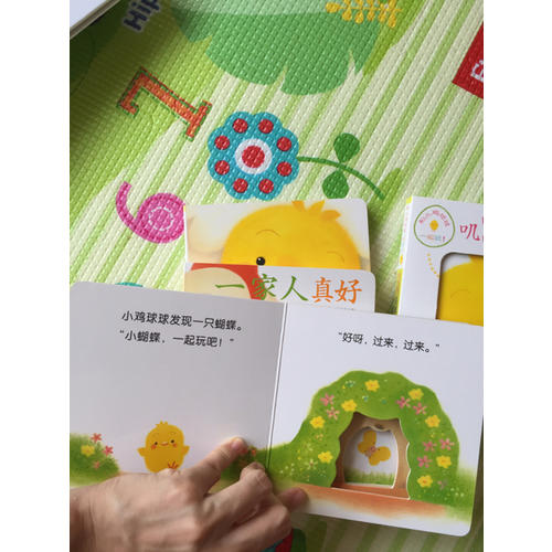 和小鸡球球一起玩（6册）