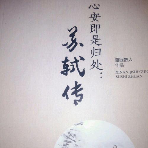 心安即是归处：苏轼传