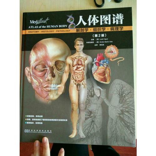 人体图谱：解剖学组织学病理学