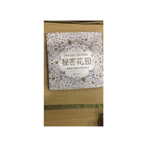 秘密花园：一本探索奇境的手绘涂色书