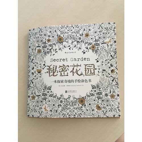 秘密花园：一本探索奇境的手绘涂色书