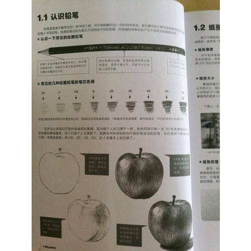 铅笔素描从入门到精通