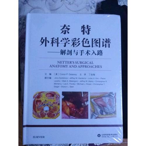奈特外科学彩色图谱·解剖与手术入路