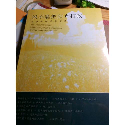 风不能把阳光打败