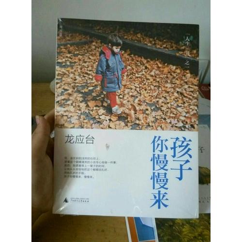 孩子你慢慢来：龙应台