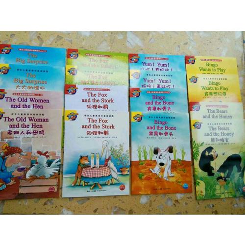 培生儿童英语分级阅读 第三级（16册图书+4张DVD动画光盘）