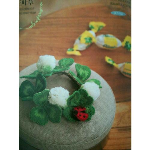 栩栩如生的立体花朵刺绣