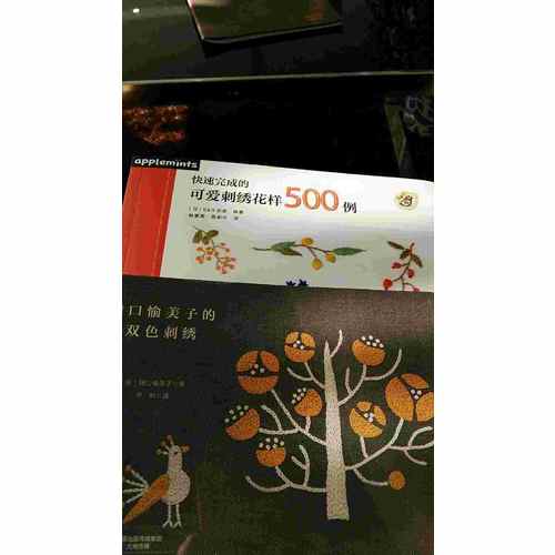 快速完成的可爱刺绣花样500例