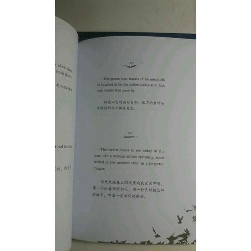 飞鸟集(泰戈尔英汉双语诗集)