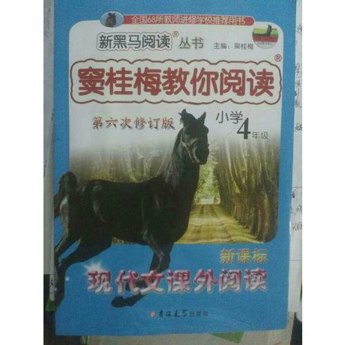 窦桂梅教你阅读四年级 第六次修订 新黑马阅读