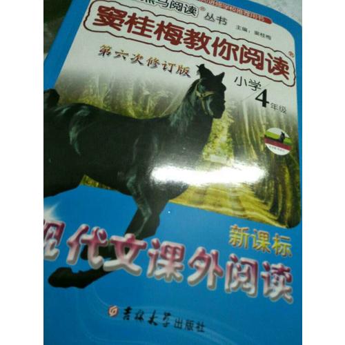 窦桂梅教你阅读四年级 第六次修订 新黑马阅读