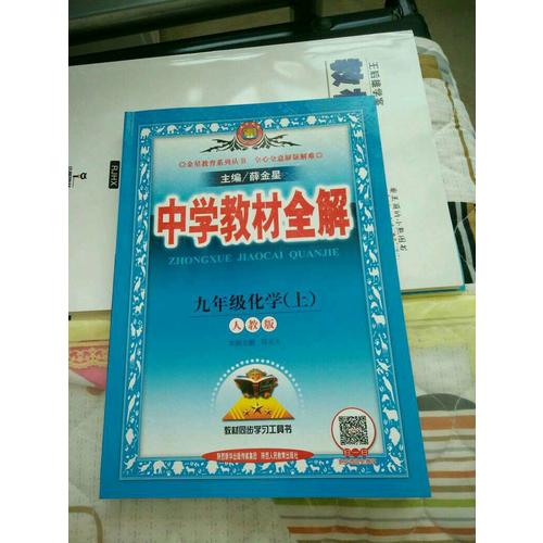 2017秋 中学教材全解 九年级化学上