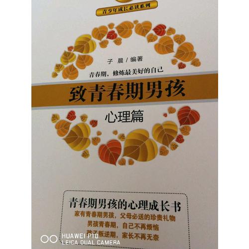 致青春期男孩：心理篇