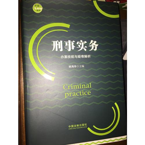 刑事实务办案技能与疑难解析