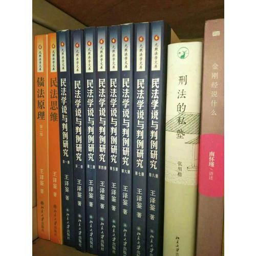 民法研究系列——民法学说与判例研究(第六册)