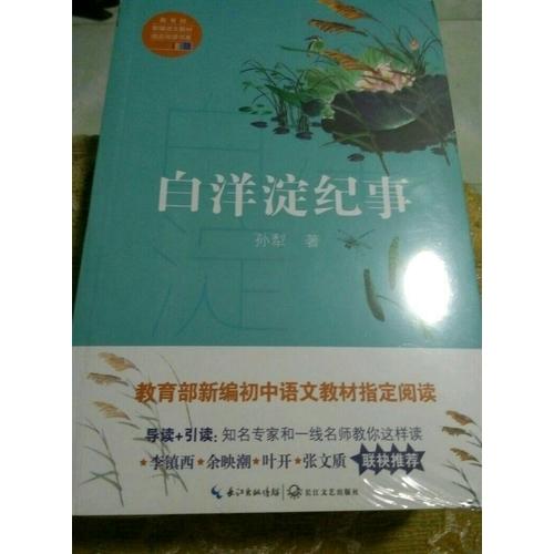白洋淀纪事（中学生定制版）部编教材七年级上指定阅读书系