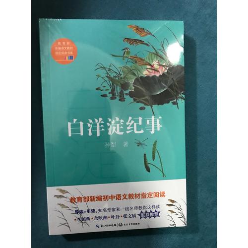 白洋淀纪事（中学生定制版）部编教材七年级上指定阅读书系
