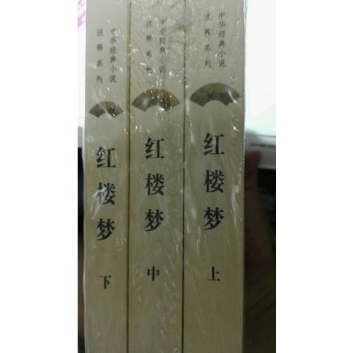 红楼梦--中华经典小说注释系列（全三册）