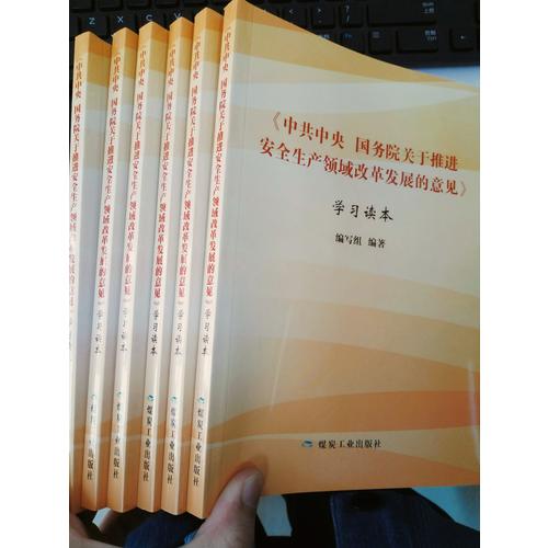 《中共中央 国务院关于推进安全生产领域改革发展的意见》学习读本