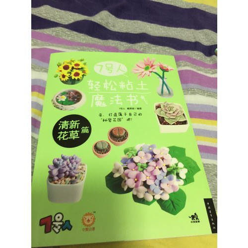 7号人轻松粘土魔法书·清新花草篇