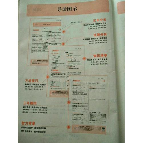 2018中考总复习专项突破（全国版） 中考数学 5年中考3年模拟 学生用书