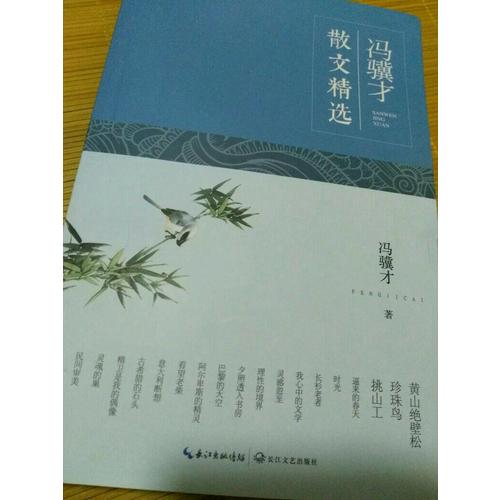 冯骥才散文精选