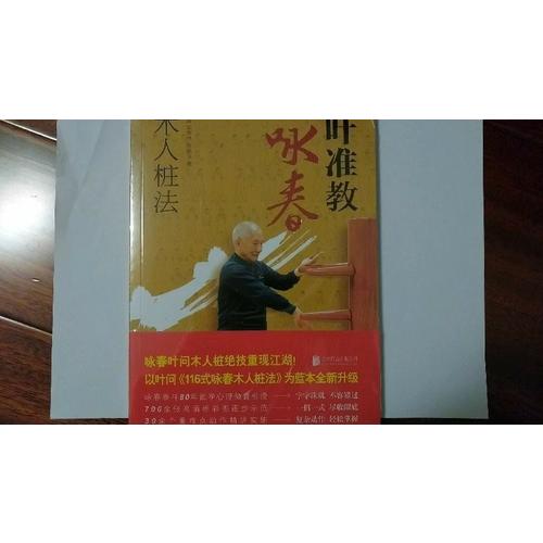 叶准教咏春：木人桩法