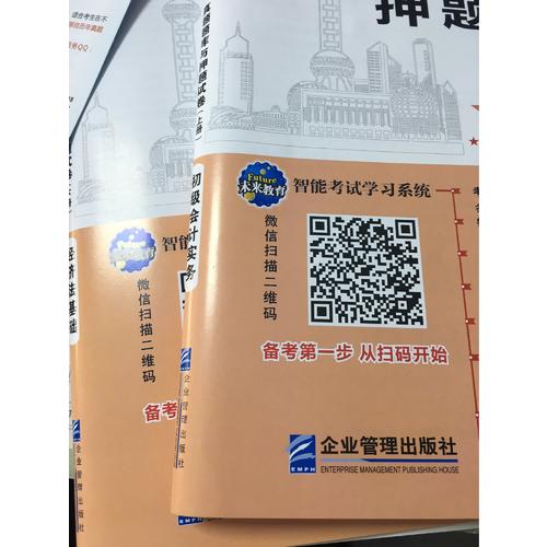 2018年全国初级会计职称考试真题题库与押题试卷 ：初级会计实务+经济法基础（共2册）