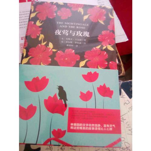 夜莺与玫瑰 软精装 珍藏版（买中文版送英文版）