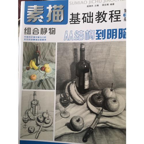 素描基础教程.从结构到明3组合静物