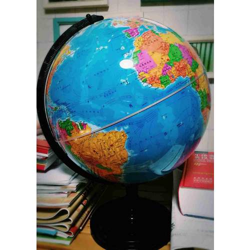 博目地球仪：32cm中文政区地球仪