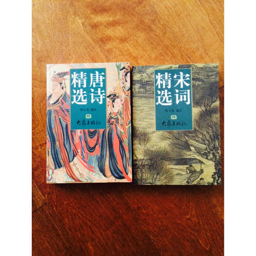 唐诗宋词精选（唐诗精选、宋词精选2册）