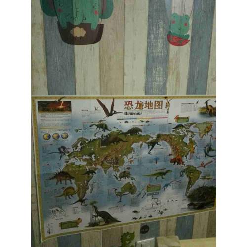 世界恐龙地图