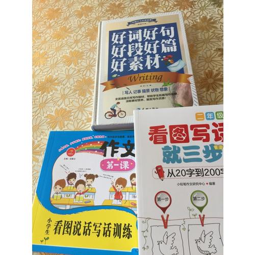 作文及时课 小学生看图说话写话训练2年级