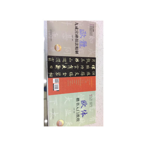 墨点字帖：历代经典碑帖高清放大对照本：欧阳询九成宫醴泉铭