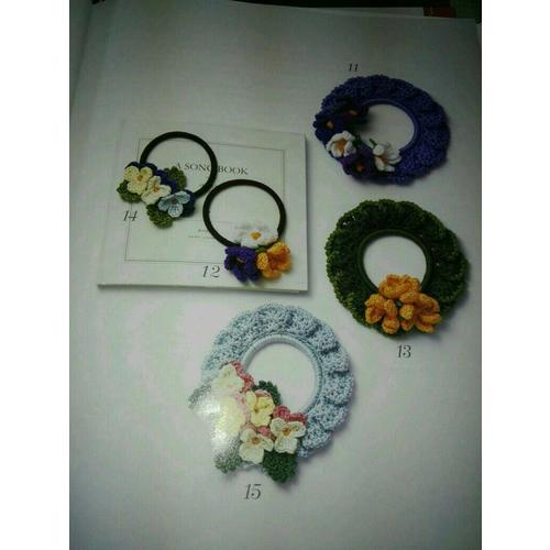 钩编童话少女发饰