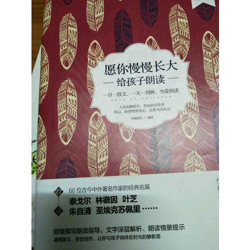 愿你慢慢长大：给孩子朗读