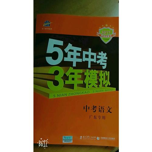  2018中考总复习专项突破 5年中考3年模拟 中考语文 广东专用