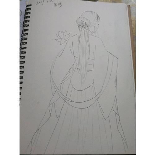 绘漫画古风人物线描技法