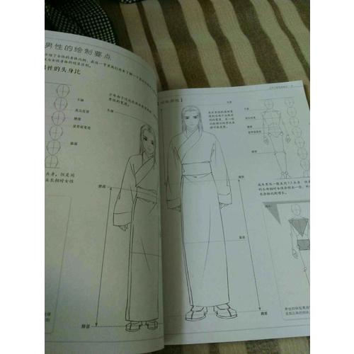 绘漫画古风人物线描技法