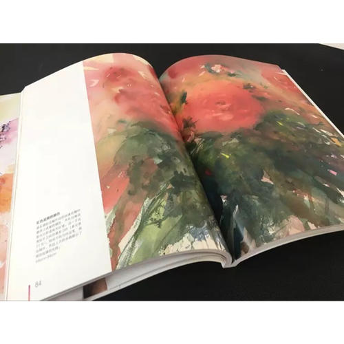 简·海恩斯的水彩光色瞬间