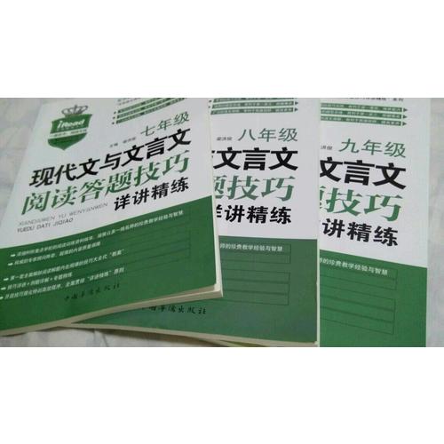 现代文与文言文阅读答题技巧详讲精练·九年级