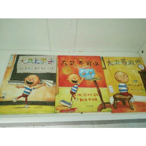大卫不可以+大卫上学去+大卫惹麻烦（大卫系列全3册）