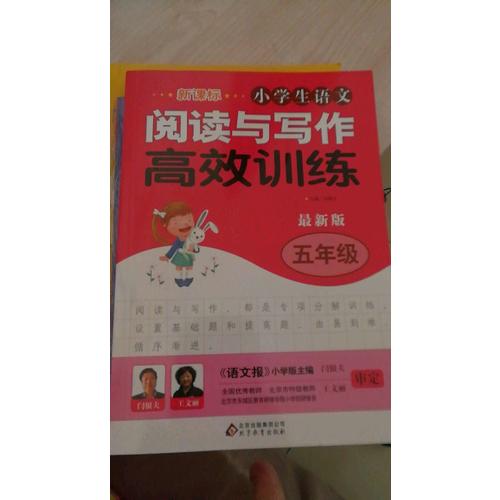 新课标 小学生语文阅读与写作高效训练 五年级