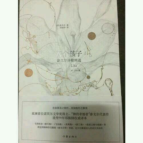 像个孩子：泰戈尔诗歌精选