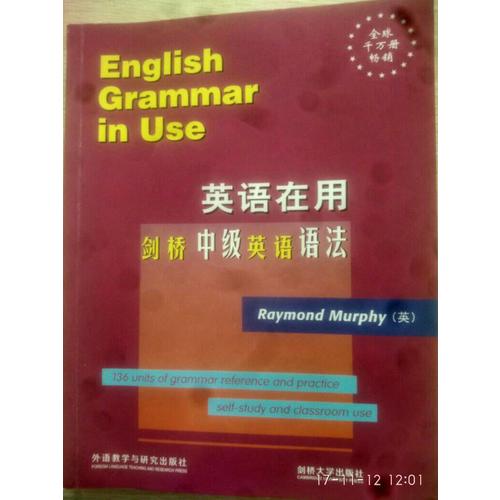 剑桥中级英语语法(英语在用丛书)